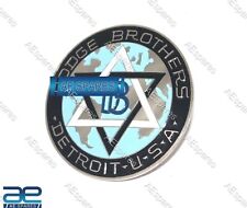 Pour ancien insigne émaillé de radiateur automobile Dodge Brothers 1917-25