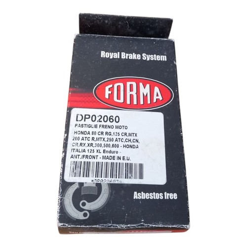 Plaquettes frein moto - plaquettes, pour