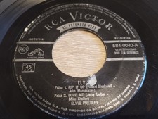 Elvis Presley 45 T 7" EP Rip