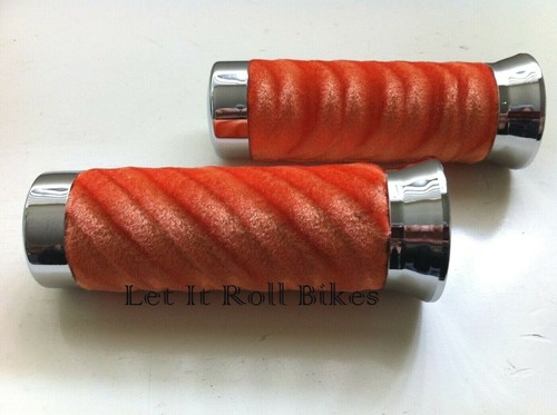 Custom bicycle grips orange - custom,