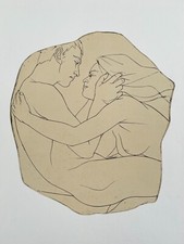 Lithographie d'Après Pierre-Yves Tremois