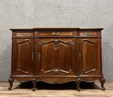 Magnifique Buffet en enfilade estampillé de style Louis XV en noyer vers 1880
