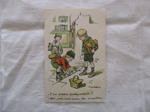 Cpa illustree poulbot as - illustree,