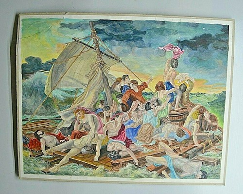 Ancien tableau peinture dessin - ancien,