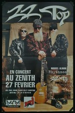 ZZ TOP  - Affiche originale