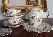 Ancien service à thé ou chocolat, Villeroy & Boch, Made in France, 1947-1956