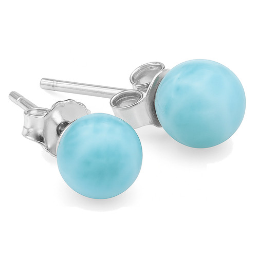 Boucles oreilles larimar - d'oreilles,