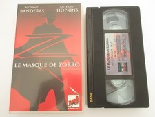 Cassette VHS LE MASQUE DE ZORRO - Banderas Hopkins Gaumont Columbia Tristar VF