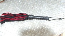 Fouet En Cuir noir rouge 37