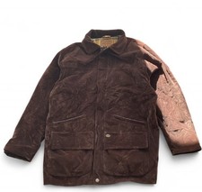 Veste longue velours côtelé marron le chameau L