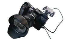 Blackmagic Pocket Cinema Camera 6k EF + 2 lenses +ssd T7+cage+bag