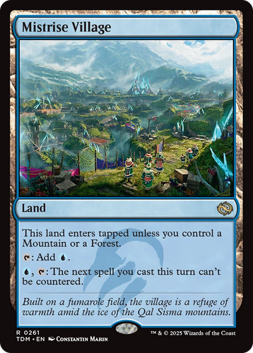 Mistrise village tdm - x1,