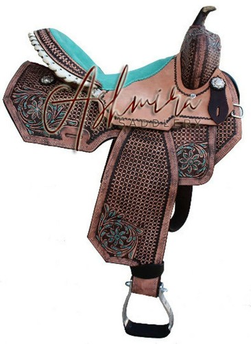 Selle cuir western - selle,