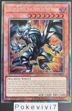 Carte YU-GI-OH! DRAGON DE MÉTAL NOIR ENTIER AUX YEUX ROUGES MP25-FR014 STAR NEUF