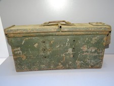 -CAISSE A MUNITIONS METAL TL & Co 1917 JUS de GRANGE MILITARIA WW1 POILU 14/18 D