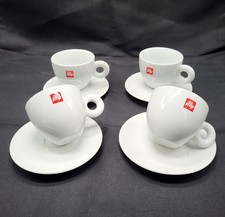 Illy art collection 4 tasses  café/expresso   ,en Porcelaine  neuf