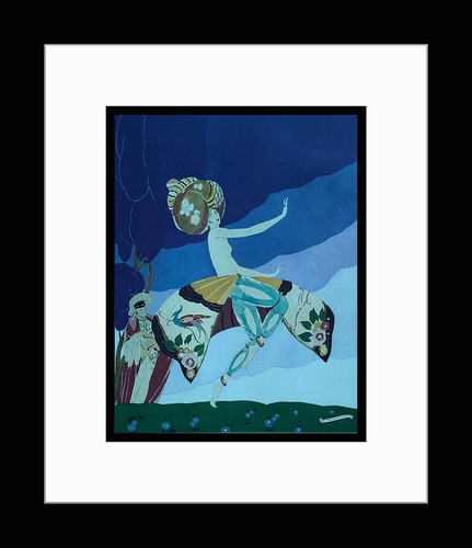 Art deco custom framed - deco,