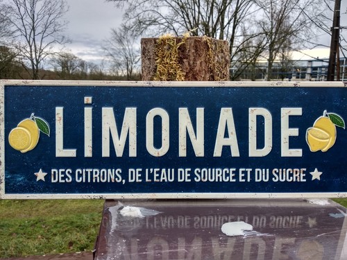 Plaque métal enseigne