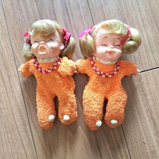 Peluche poupée bébé fille