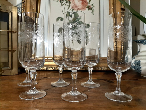 Cristal arques matignon 6 - cristal, d'arques