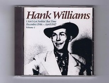 CD HANK WILLIAMS VOLUME 1