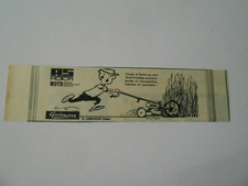 Humour 1960 - AS Motor coupe et broie en tout terraint