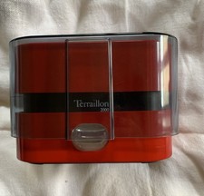 BALANCE DE MÉNAGE TERRAILLON VINTAGE  ROUGE ANNEES 70 DESIGN MARCO ZANUZO