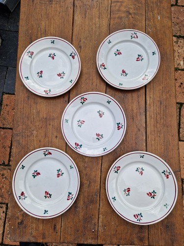 Lot assiettes plates - 5,