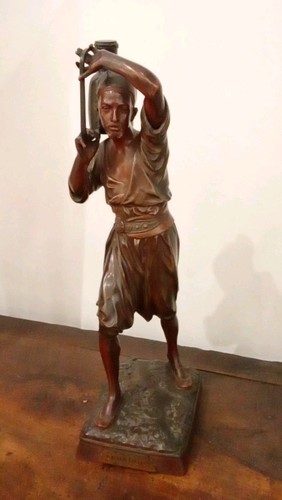 Statue bronze ancienne - statue,