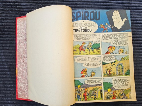 Reliure spirou année 1955 - année,