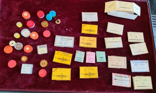Lot fournitures horlogerie - lot,