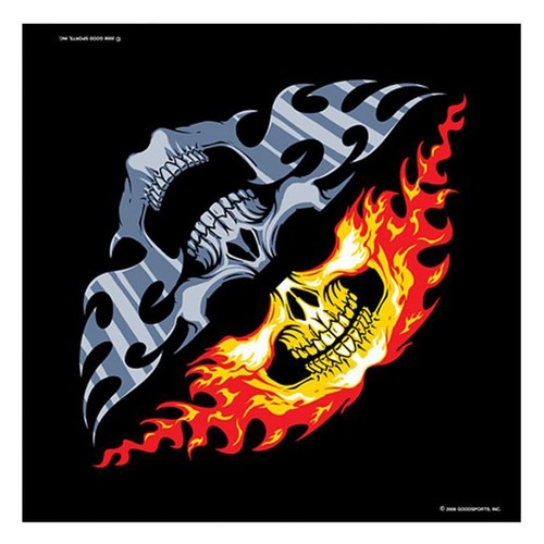 Deluxe skull face bandana - skull,
