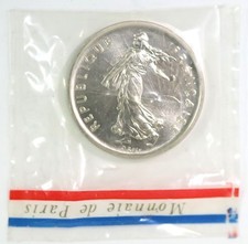 France - Piéfort 5 Francs 1973, emballage Monnaie de Paris