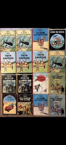 Tintin ancienne - bd,