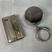 Briquet ancien / vintage IMCO Streamline + porte clés extensible CHESTERFIELD