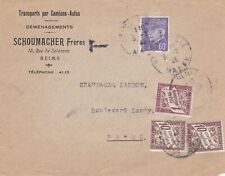 J97 facade enveloppe déménagement transport par camion auto SCHOUMACHER a REIMS 