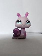 Authentic Littlest Pet Shop LPS #1528 purple/violet snail/escargot