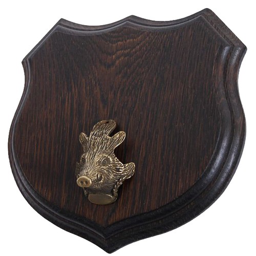 écu sanglier trophée - 1x,