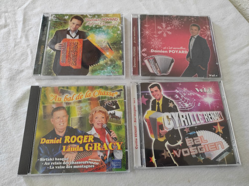 Lot accordéon musette - de, cd
