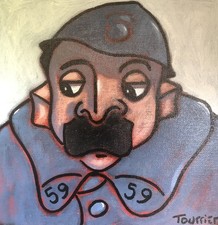 Tableau 14-18 Poilu au casque