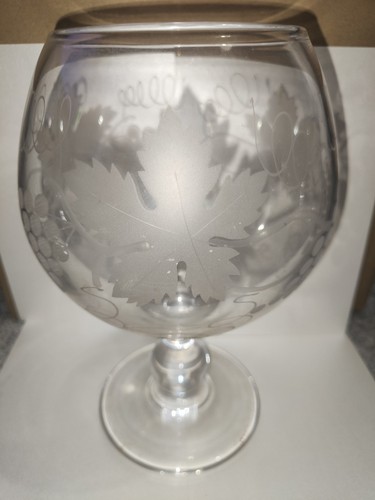Grand verre crystal ancien - grand,