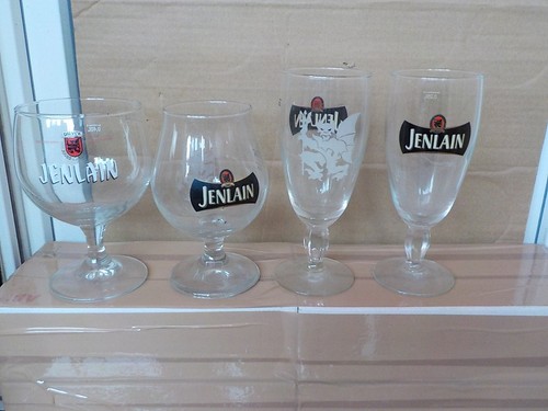 Verre ancien biere - ,