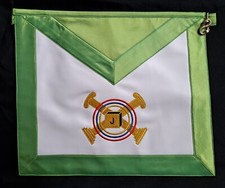 TABLIER FRANC MACON MAITRE