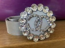 Ceinture Chanel Logo Double CC