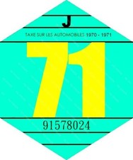 vignette 1971 véhicule