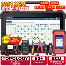 LAUNCH X431 PAD VII PAD 7 Outils diagnostics + X-PROG 3 i-TPMS VSP600 BST360 FR