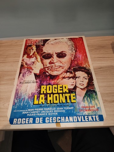 Ancienne affiche cinema belge - ancienne,