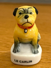 Fève Chien CARLIN adorable