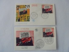 2 ENV 1ER JOUR 1965 LE VIOLON ROUGE ( 2 OBLIT LE HAVRE ET PARIS ) t 1459