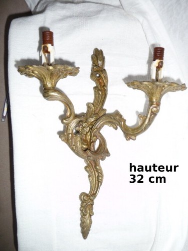 Applique bronze doré style - applique,
